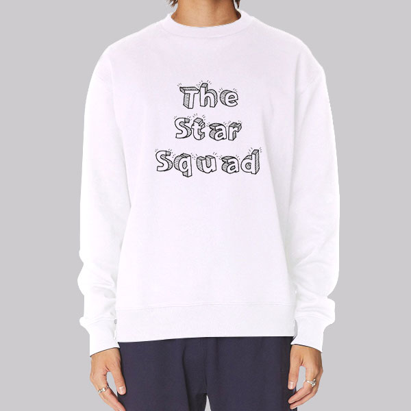 Star Squad Merch Letter Sweatshirt Star Squad Merch Letter Sweatshirt