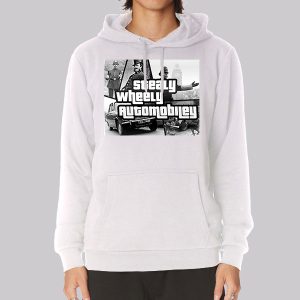Stealy Wheely Automobiley Sweatshirt