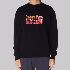 Strawberry Foodie Groovy Smoothie Sweatshirt Strawberry Foodie Groovy Smoothie Sweatshirt