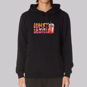 Strawberry Foodie Groovy Smoothie Sweatshirt