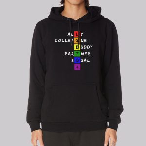 Subtle Pride Merch Ally LGBT Sweatshirt