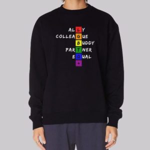 Subtle Pride Merch Ally LGBT Sweatshirt 4