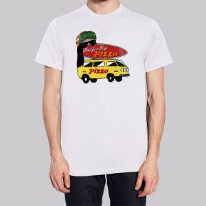 Summers Surfer Boy Pizza Sweatshirt 3
