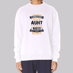 Super Cute Aunt and Niece Sweatshirt