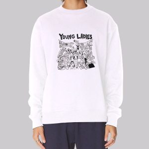 Superjail Merch Young Ladies Sweatshirt