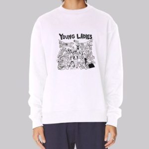 Superjail Merch Young Ladies Sweatshirt 4
