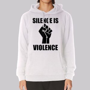 Support White Silence Is Violence Sweatshirt