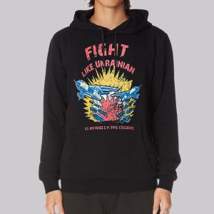 Support for Fight Like Ukrainian Sweatshirt