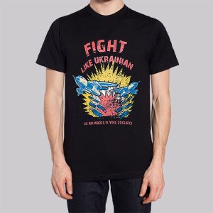 Support for Fight Like Ukrainian Sweatshirt 2 Support for Fight Like Ukrainian Sweatshirt 3