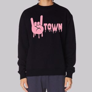 Swag Hand Funny Town Sweatshirt Swag Hand Funny Town Sweatshirt