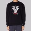 Swan 39daph Merch Back Printed Sweatshirt