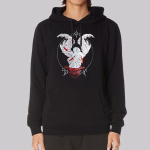 Swan 39daph Merch Back Printed Sweatshirt