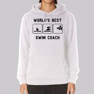 Swim Coach Gift World Best Sweatshirt
