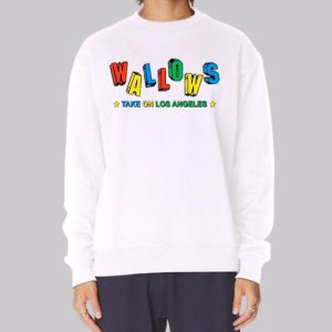 Take on Los Angeles Wallows Sweatshirt 3 Take on Los Angeles Wallows Sweatshirt 4