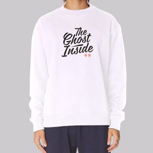 Tall Script the Ghost Inside Sweatshirt 1