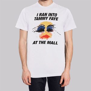 Tammy Faye at the Mall Vintage White Sweatshirt 3