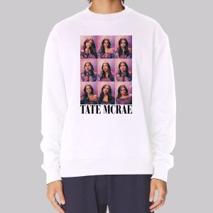 Tate Mcrae Merch Photo College Sweatshirt