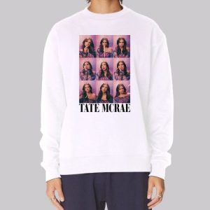 Tate Mcrae Merch Photo College Sweatshirt 3 Tate Mcrae Merch Photo College Sweatshirt 4