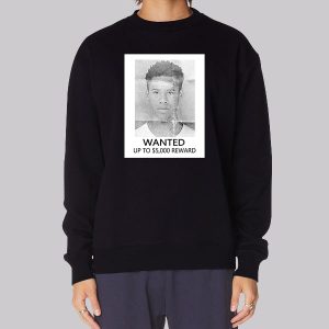 Tay K Wanted Poster Wanted Sweatshirt
