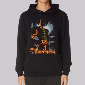 Terraria Logo Molten Armor Sweatshirt