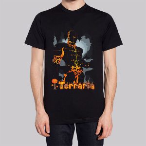 Terraria Logo Molten Armor Sweatshirt 2 Terraria Logo Molten Armor Sweatshirt 3