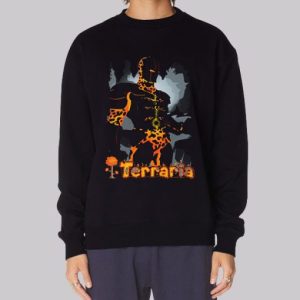 Terraria Logo Molten Armor Sweatshirt 3 Terraria Logo Molten Armor Sweatshirt 4
