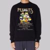 Thank You Peanuts for Memories Sweatshirt