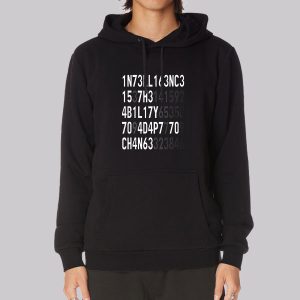 The Ability to Adapt Black Intelligence Sweatshirt
