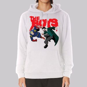 The Boys Billy Butcher vs Homelander Sweatshirt