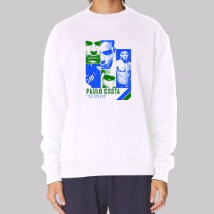 The Eraser College Paulo Costa Sweatshirt White