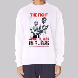 The Fight 1985 Marvin Hagler Sweatshirt 4