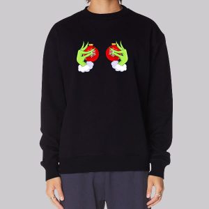 The Grinch Hand Sweatshirt The Grinch Hand Sweatshirt