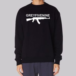The Gun Grey Five Nine Sweatshirt The Gun Grey Five Nine Sweatshirt