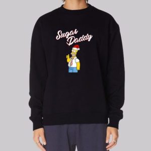 The Homer Simpson Sugar Daddy Sweatshirt 3 The Homer Simpson Sugar Daddy Sweatshirt 4