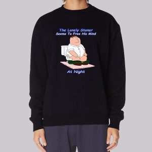 The Lonely Stoner Seems Funny Sweatshirt The Lonely Stoner Seems Funny Sweatshirt