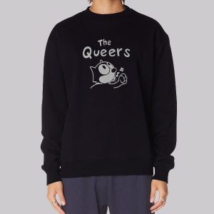 The Queers Surfer Girl Merch Sweatshirt The Queers Surfer Girl Merch Sweatshirt