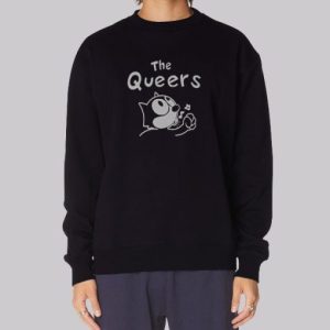 The Queers Surfer Girl Merch Sweatshirt 3 The Queers Surfer Girl Merch Sweatshirt 4