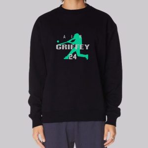 The Seattle Mariners Ken Griffey Jr Swingman Sweatshirt 3 The Seattle Mariners Ken Griffey Jr Swingman Sweatshirt 4
