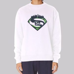 The Seattle Seahawks Superman Sweatshirt 4