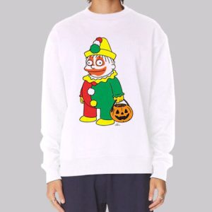 The Simpson Halloween Parody Clown Sweatshirt 3 The Simpson Halloween Parody Clown Sweatshirt 4