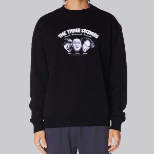 The Three Stooges Vintage Movie Sweatshirt The Three Stooges Vintage Movie Sweatshirt