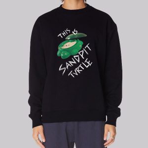 This Is Sandpit Turtle Funny Meme Sweatshirt