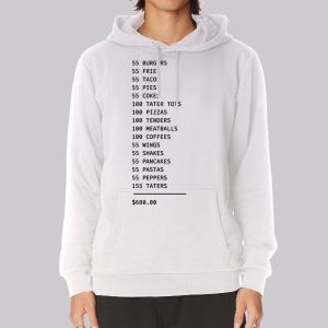 Tim Robinson 55 BURGERS 55 Fries Sweatshirt