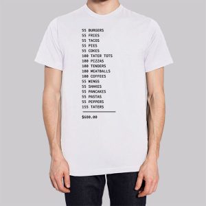 Tim Robinson 55 BURGERS 55 Fries Sweatshirt 3