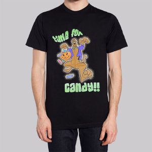 Time for Candy Scooby Doo Halloween Sweatshirt 2 Time for Candy Scooby Doo Halloween Sweatshirt 3