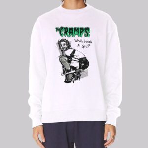 Tour Concert Vintage Cramps Sweatshirt 4