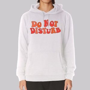 Typography Do Not Disturb Sweatshirt