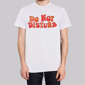 Typography Do Not Disturb Sweatshirt 3