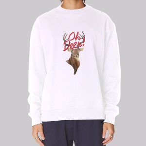 Ugly Christmas Oh Deer Sweatshirt
