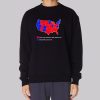 United States 2016 Election Map Sweatshirt